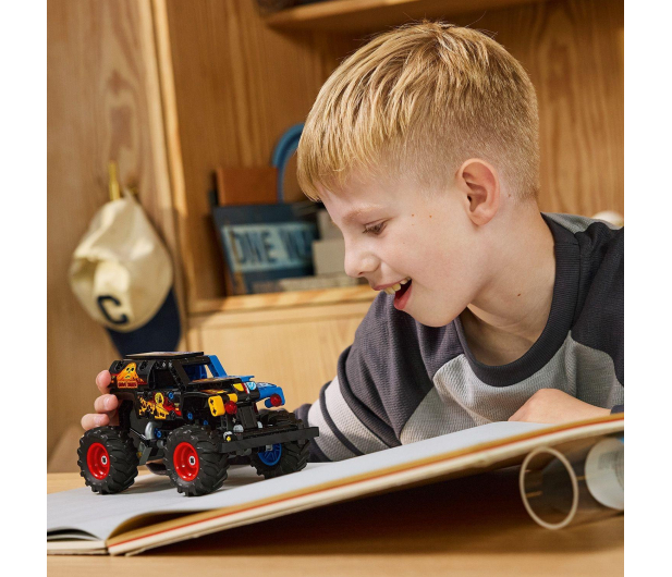 LEGO Technic 42219 Monster Jam Grave Digger Ogień i lód - 1473445 - zdjęcie 7